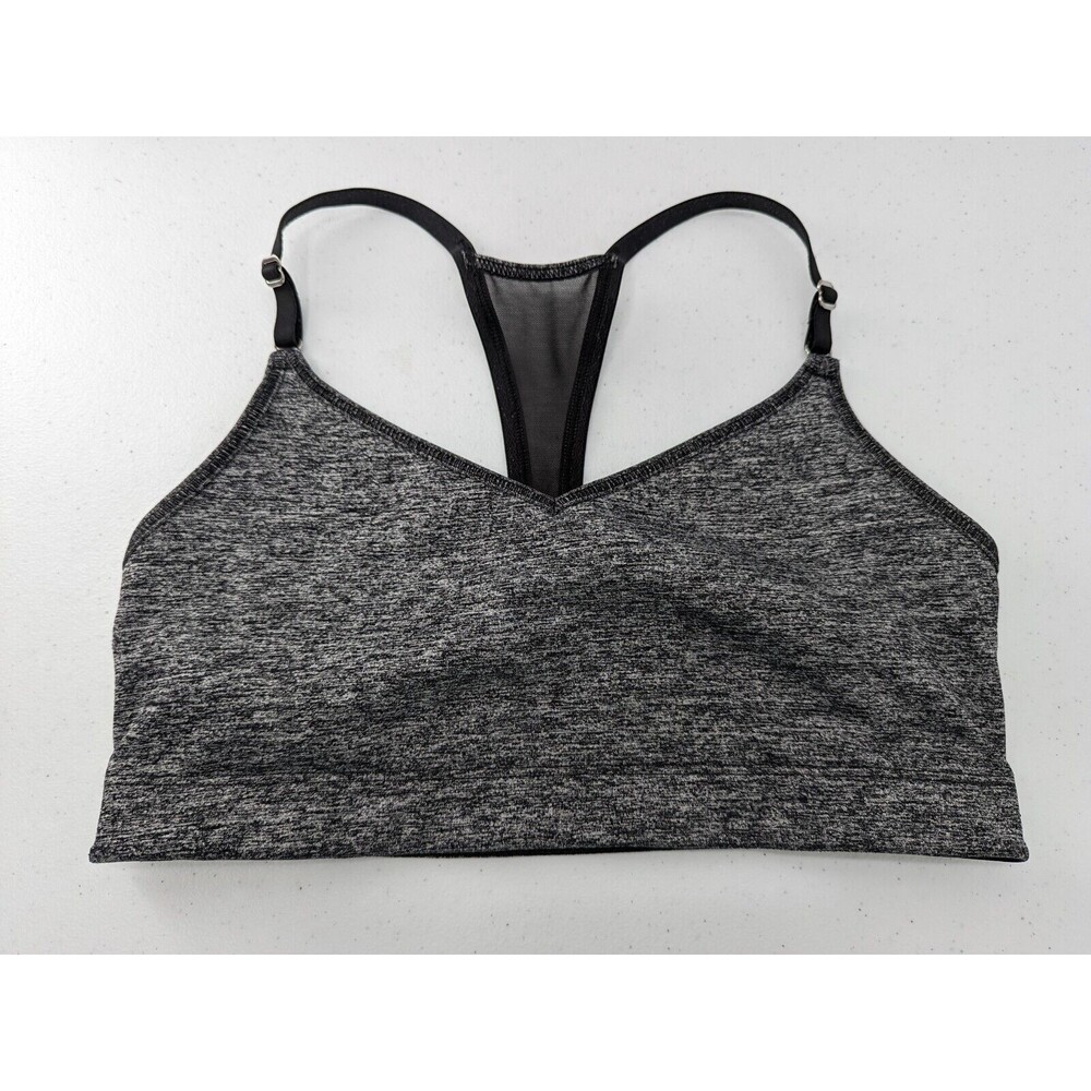 Victoria's Secret Sports Bra Women's M Gray THE PLAYER Cami Sport VSX Sport